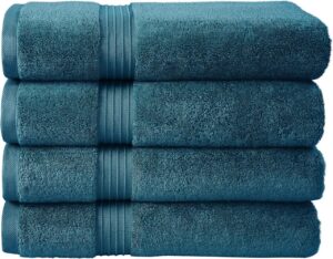 WhatsApp Image 2025-06-23 at 12.56.52 (2) UTE 4 pcs 100% Cotton Towels for Bath | Towels for Bath Small Size | Trident Bath Towel – Soft & Absorbent 70 x 140 (teal)